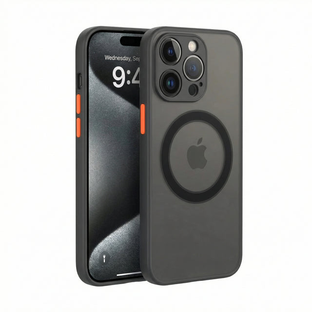 iPhone MagSafe Case – Shockproof Matte Magnetic Cover - Case Monkey