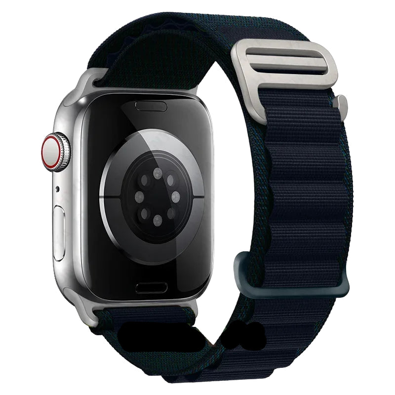 Black Alpine Watch Strap for Apple Watch