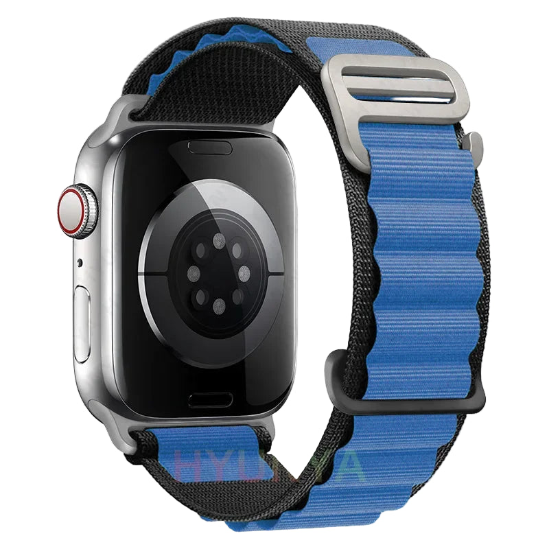 Blue Alpine Watch Strap for Apple Watch