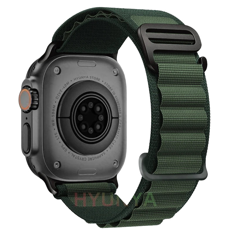 Dark Green Alpine Watch Strap for Apple Watch