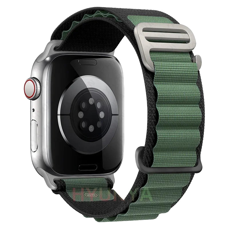 Green Alpine Watch Strap for Apple Watch