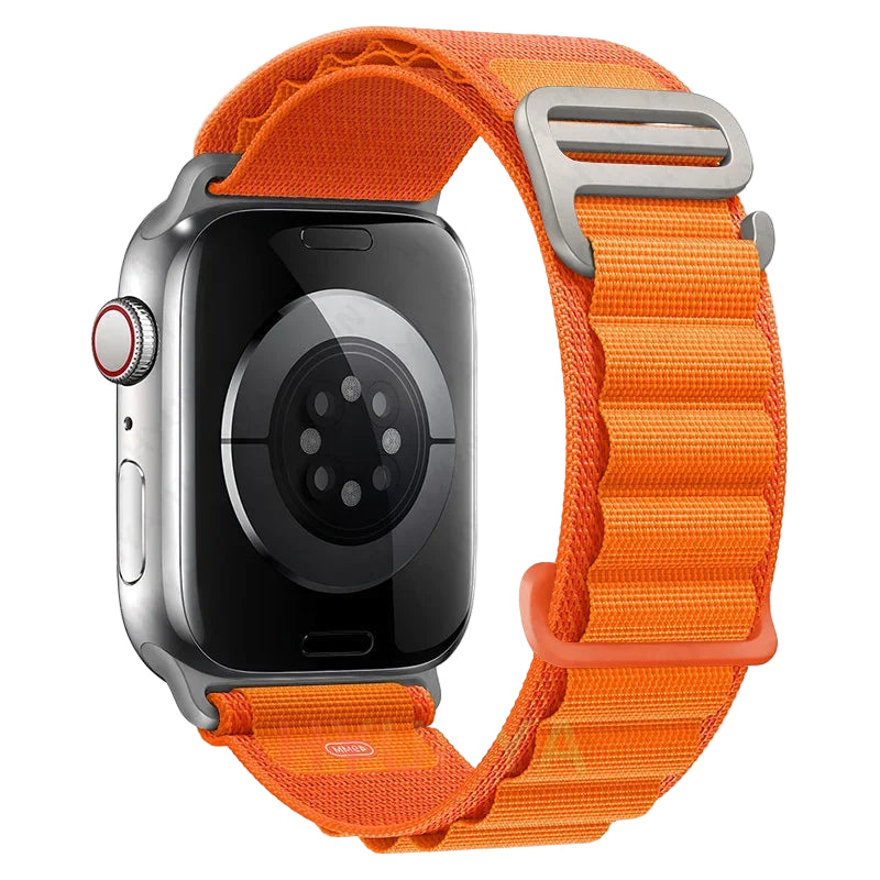 Orange Alpine Watch Strap for Apple Watch
