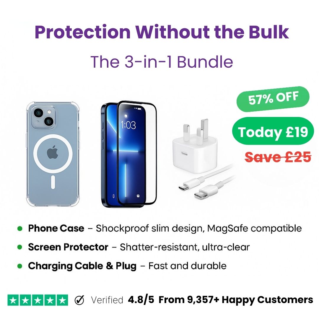 Clear MagSafe Apple Bundle