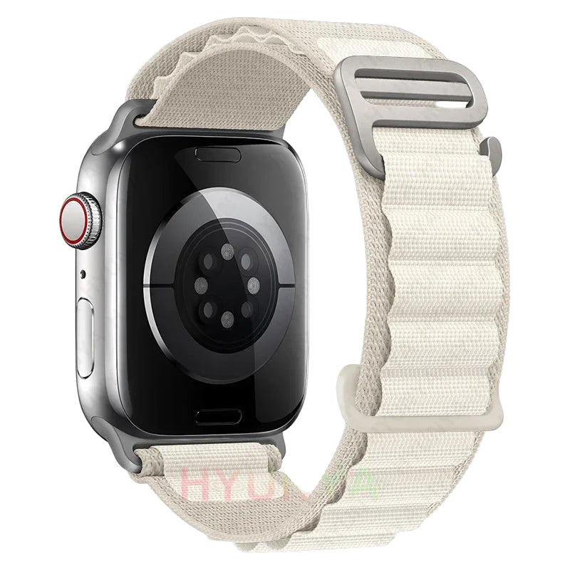 White Alpine Strap for Apple Watch