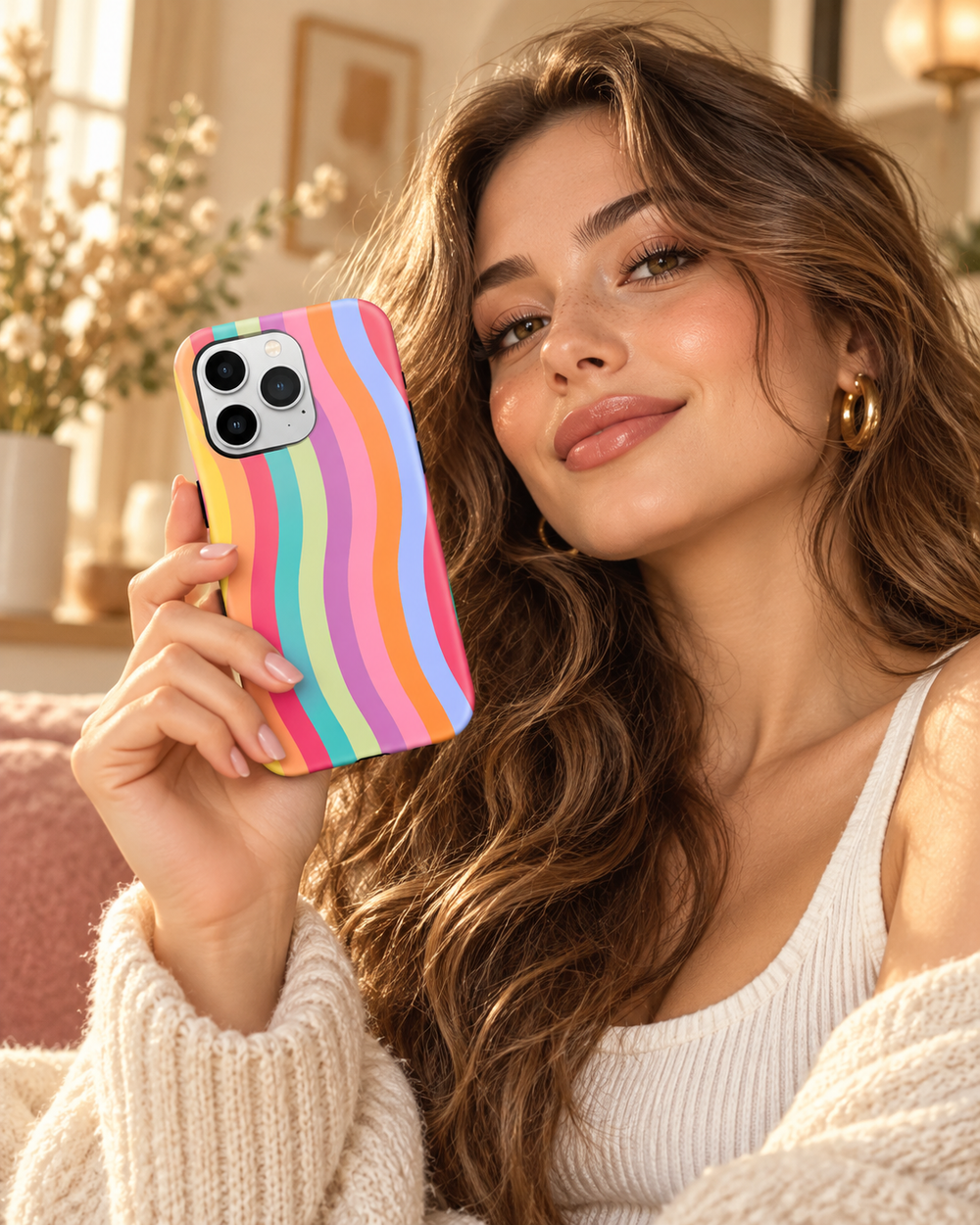 Colourful Case Monkey phone case