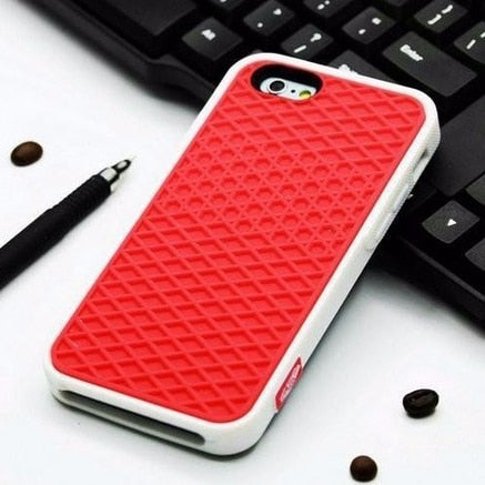 Waffle Silicone Grip Sports Phone Case For iPhone - Case Monkey