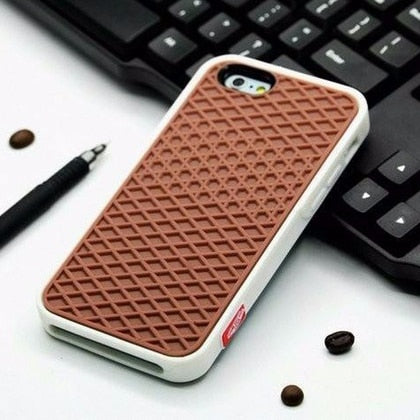 Waffle Silicone Grip Sports Phone Case For iPhone - Case Monkey