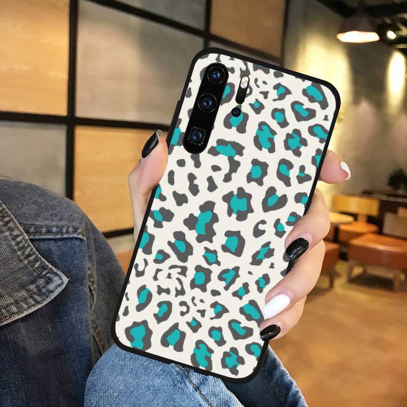 Bright Leopard Print Phone Case For Huawei - Case Monkey