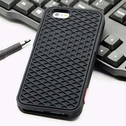 Waffle Silicone Grip Sports Phone Case For iPhone - Case Monkey