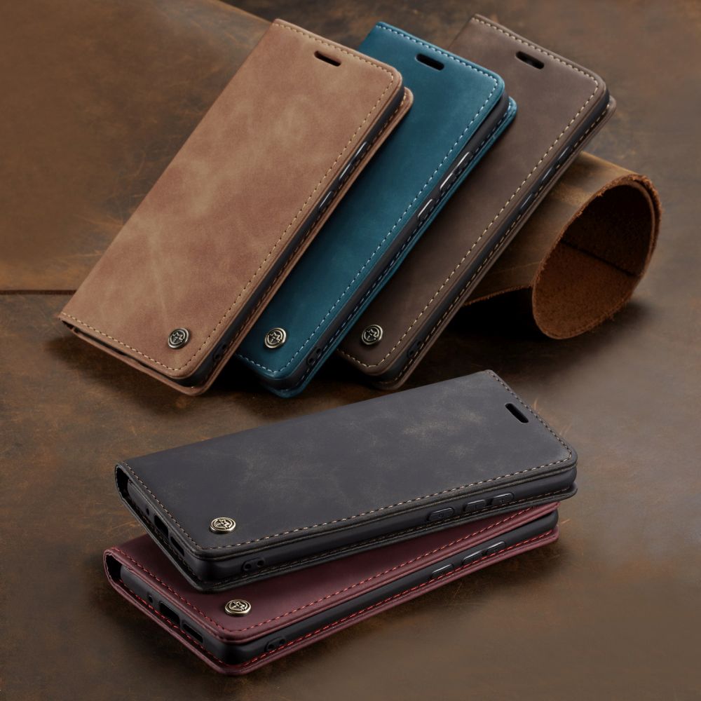 Magnetic Flip Soft Leather Wallet Case For iPhone - Case Monkey