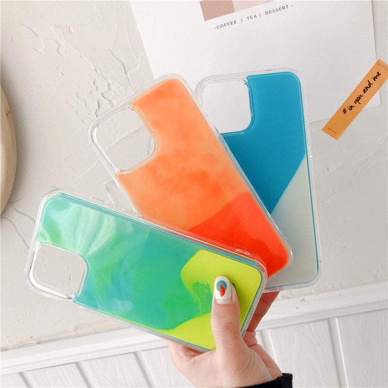 Neon Sand Phone Case For iPhone - Case Monkey