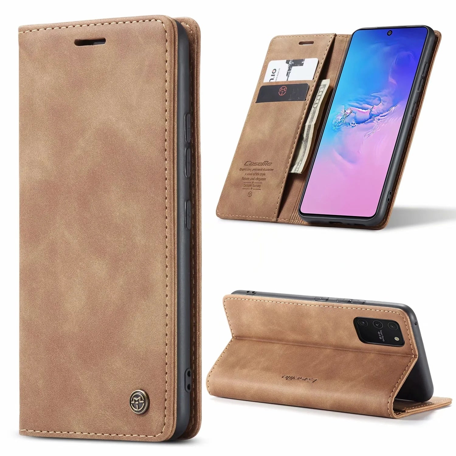 Flip Leather Wallet Case for Samsung – Case Monkey
