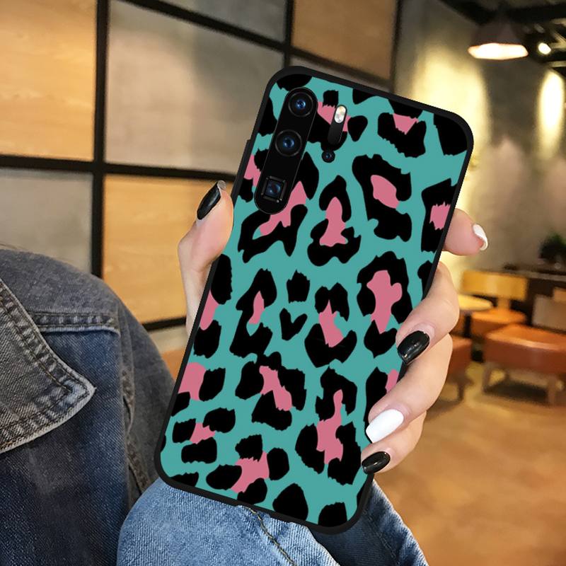 Bright Leopard Print Phone Case For Huawei - Case Monkey