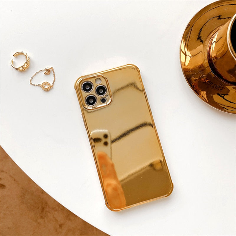 Luxury Shiny Plated Phone Case For iPhone