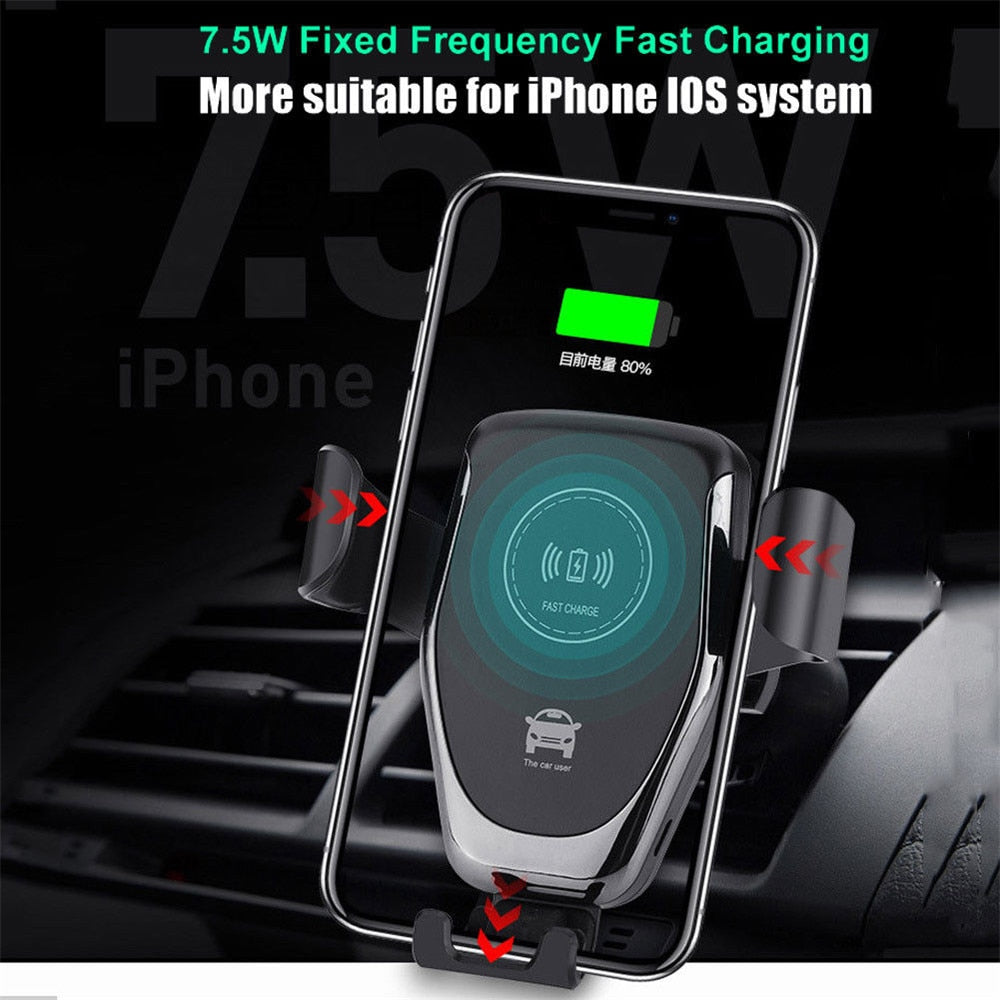 Universal 10W Fast Wireless Car Charger - Case Monkey