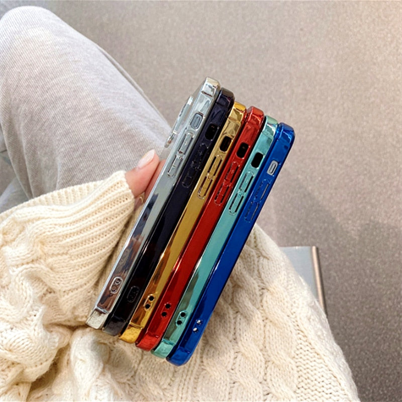 Luxury Shiny Plated Phone Case For iPhone - Case Monkey