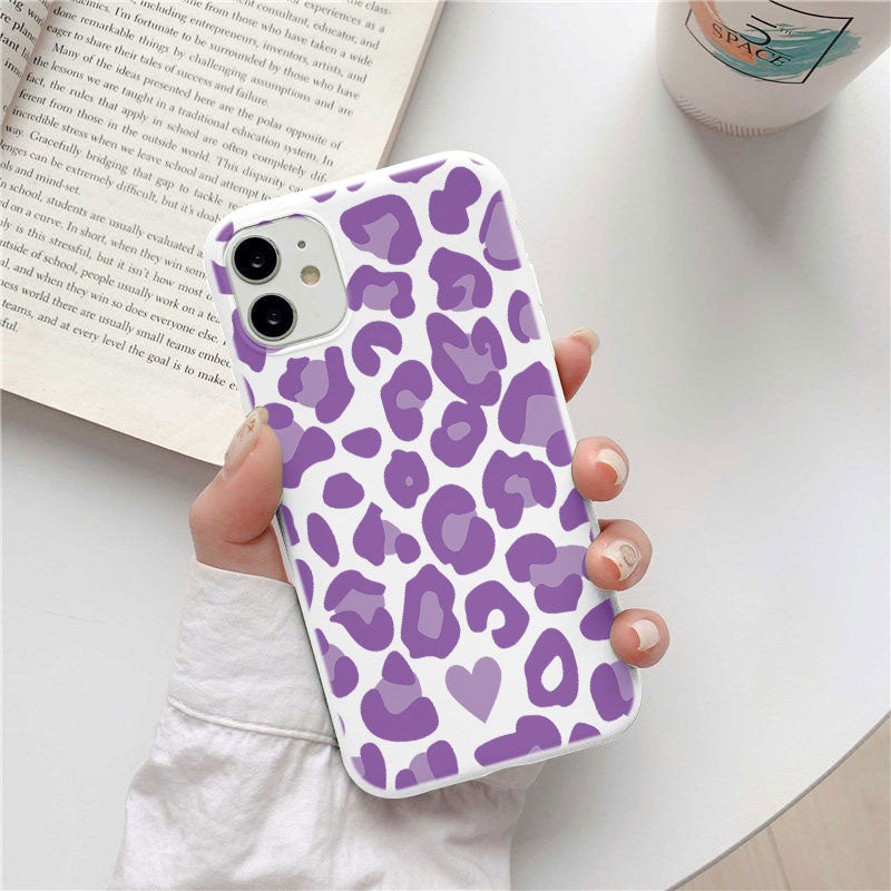 Bright Coloured Leopard Print Phone Case For Samsung Galaxy - Case Monkey