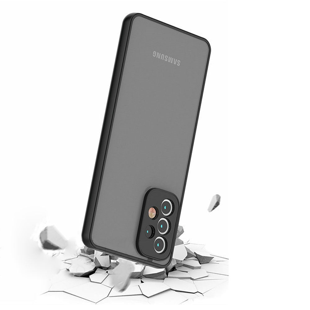 Luxury Shockproof Matte Silicone Phone Case For Samsung