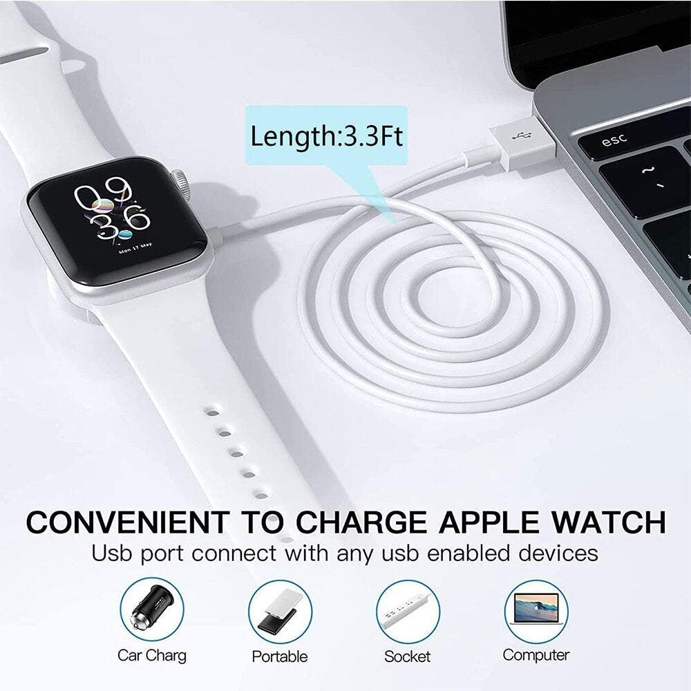 Magnetic Wireless USB Charger for Apple Watch – Case Monkey