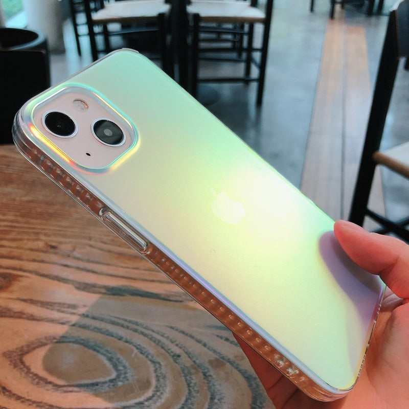Matte Phone Matte Laser Gradient Case iPhone 11-13 | Case Monkey