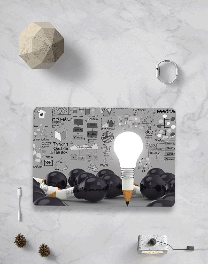Art Lightbulb Design Laptop Sleeve Case For MacBook - Case Monkey