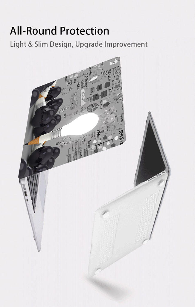 Art Lightbulb Design Laptop Sleeve Case For MacBook - Case Monkey