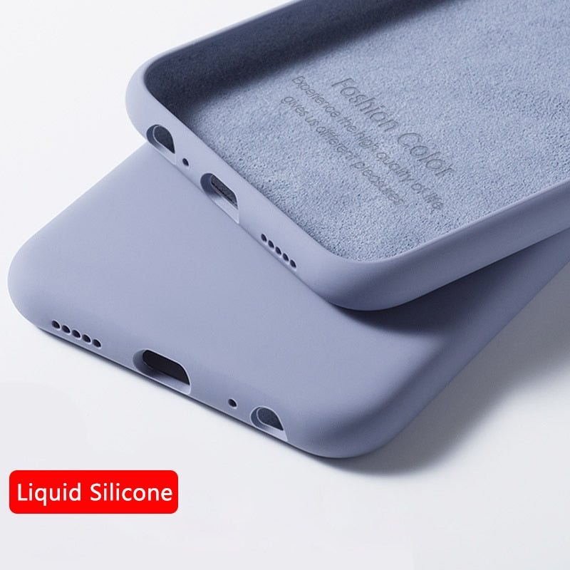 Back Cover Liquid Silicone Case For Samsung A50 For Samsung Galaxy