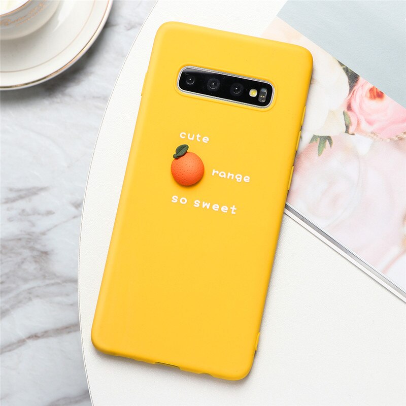 3D Fruit Orange Silicone Case - Case Monkey