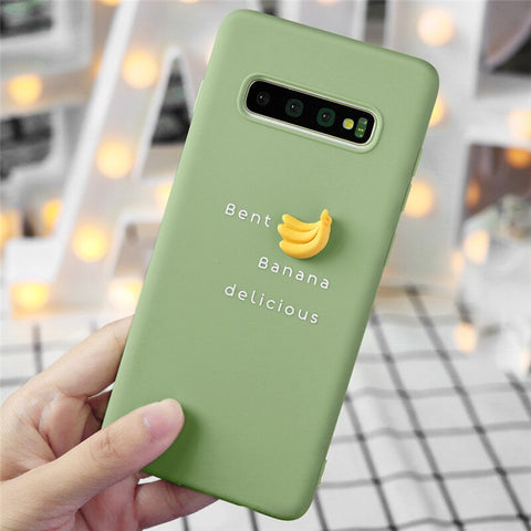 3D Fruit Bananas Silicone Phone Case - Case Monkey