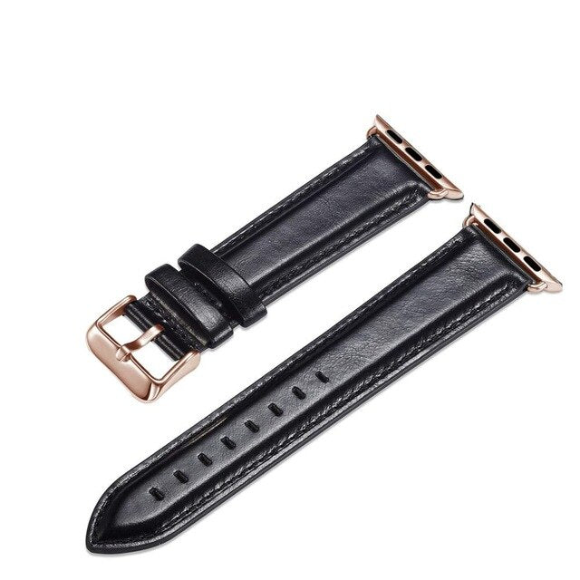 Genuine Leather Watch Band For Apple Watch - Case Monkey
