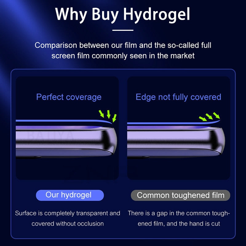 3 x Hydrogel Film Screen Protector For Samsung - Case Monkey