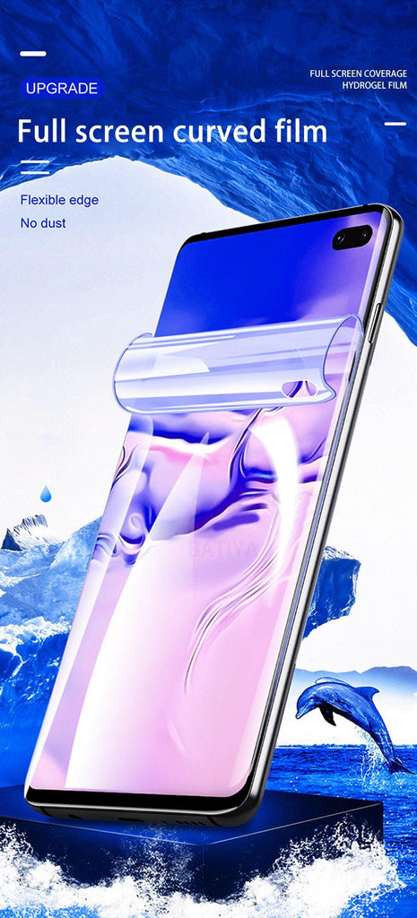 3 x Hydrogel Film Screen Protector For Samsung - Case Monkey