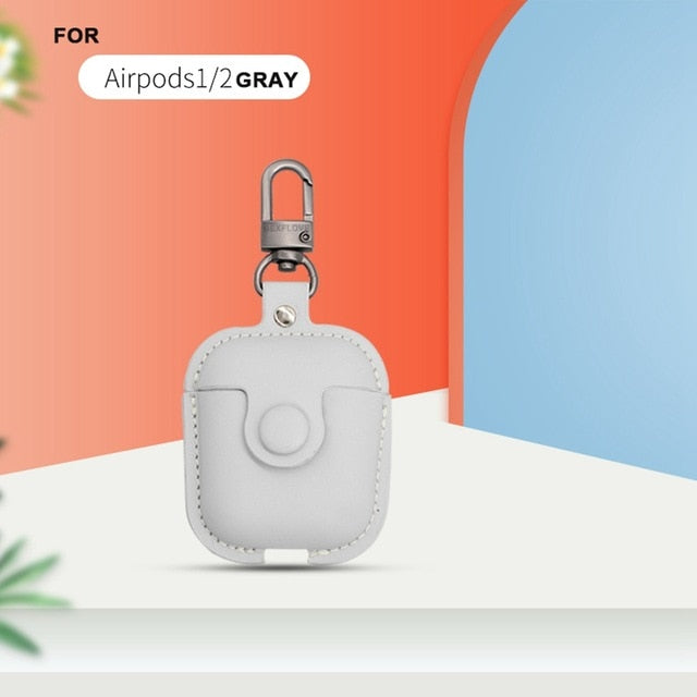 Leather Case Cover For Airpods - Case Monkey