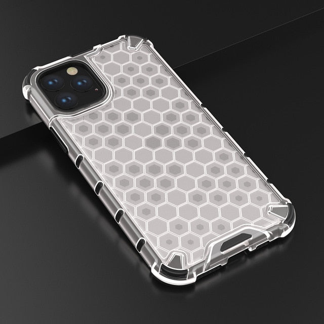 Airbag Shockproof Honeycombe Armour Case For iPhone - Case Monkey