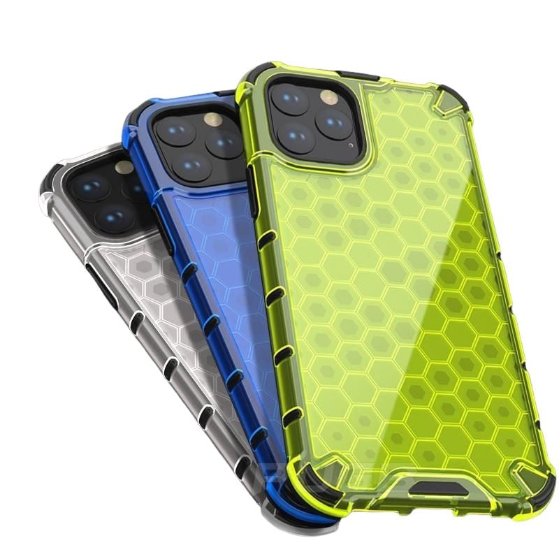 Airbag Shockproof Honeycombe Armour Case For iPhone - Case Monkey