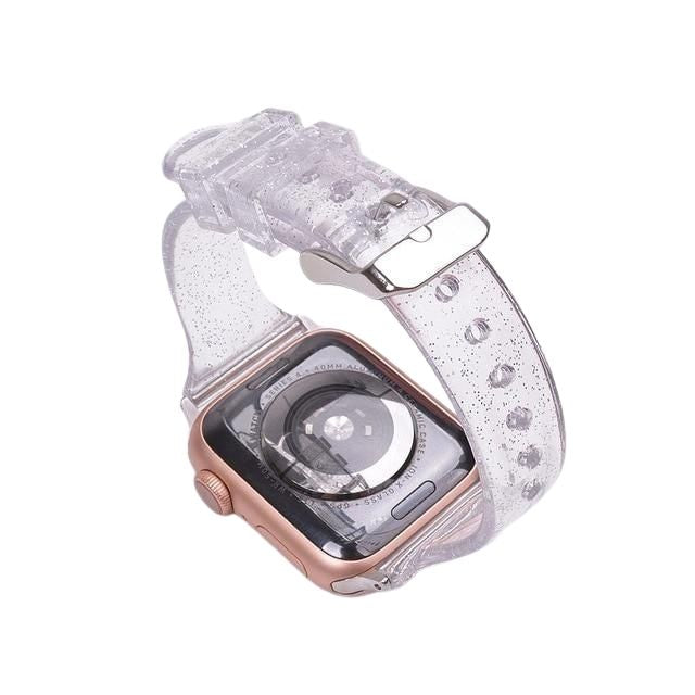 Glitter Silicone Watch Strap for Apple Watch - Case Monkey