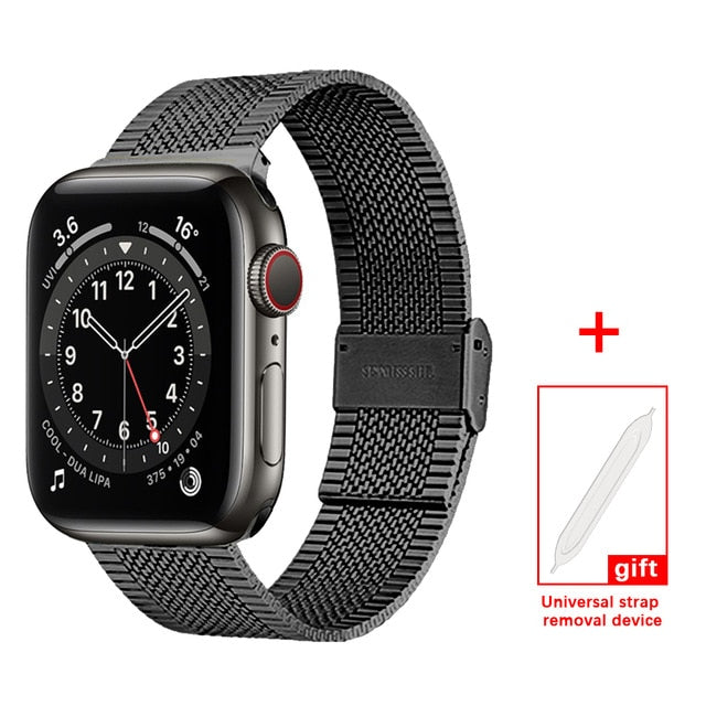 Milanese Loop Bracelet Strap For Apple Watch All Series - Case Monkey