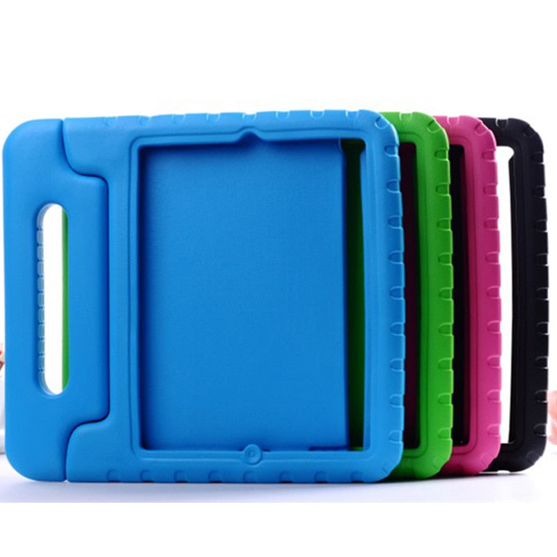 Kids Shockproof Case for Apple iPad 2, 3, & 4 with Handle & Stand - Case Monkey