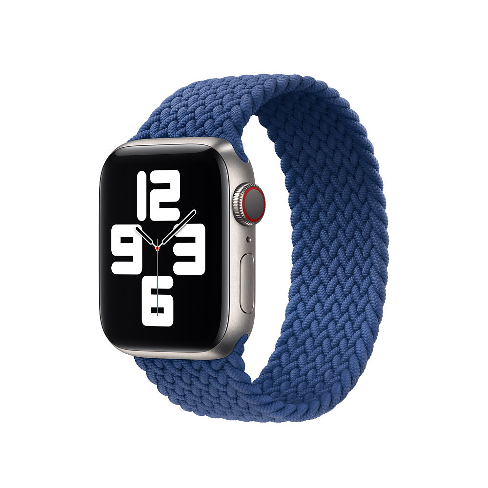 Blue Nylon Elastic Strap for Apple Watch All Series - Case Monkey