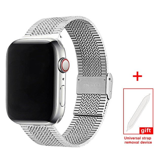 Milanese Loop Bracelet Strap For Apple Watch All Series - Case Monkey